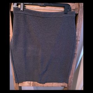 Banana republic Gray pencil skirt